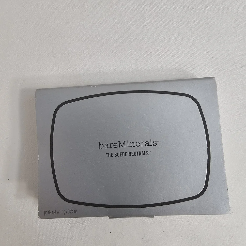 BareMinerals Ready Eyeshadow  - The Suede Neutrals - 7g (0.24 Oz)  BNIB MO010